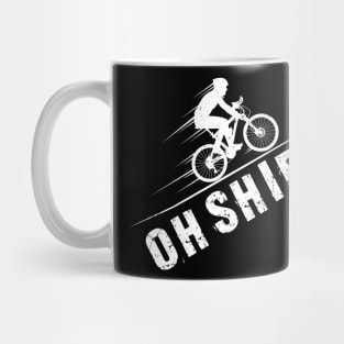 Oh Shift Cyclist Gift Mug